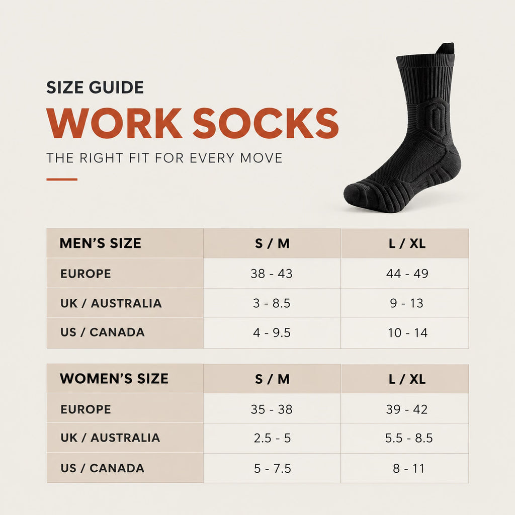 Chaussettes de travail sans douleur Mason™
