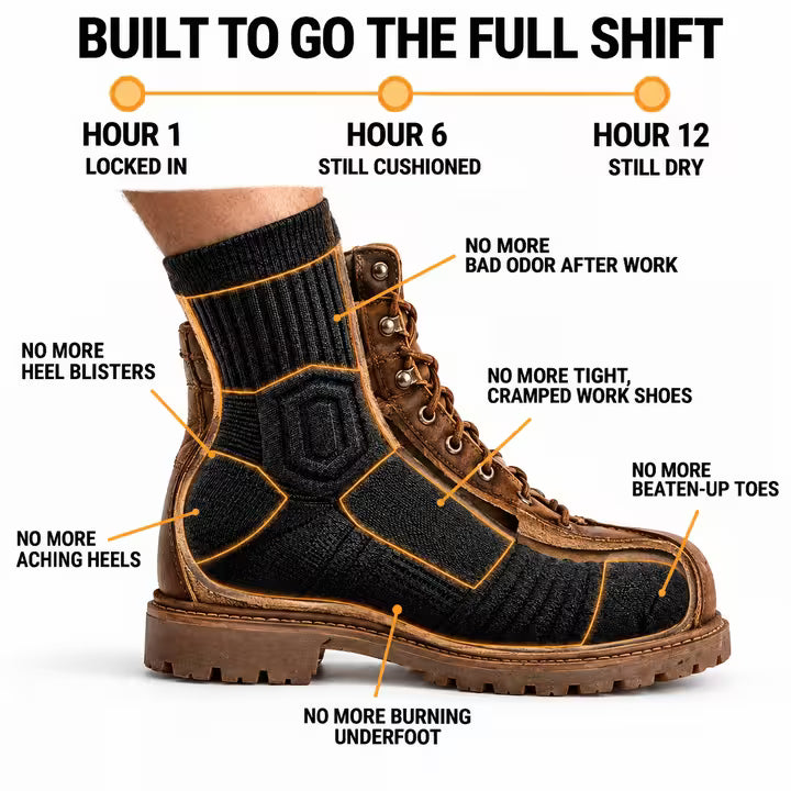 Original work boot lifestyle photograph from the closing section