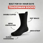 Chaussettes de travail sans douleur Mason™